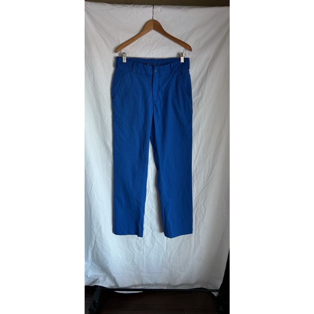 Nike Gold pants. Royal blue 30x32